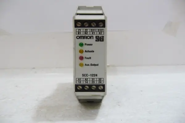 Safety Monitoring Relay, SCC-1224, Omron, Made in Germany
